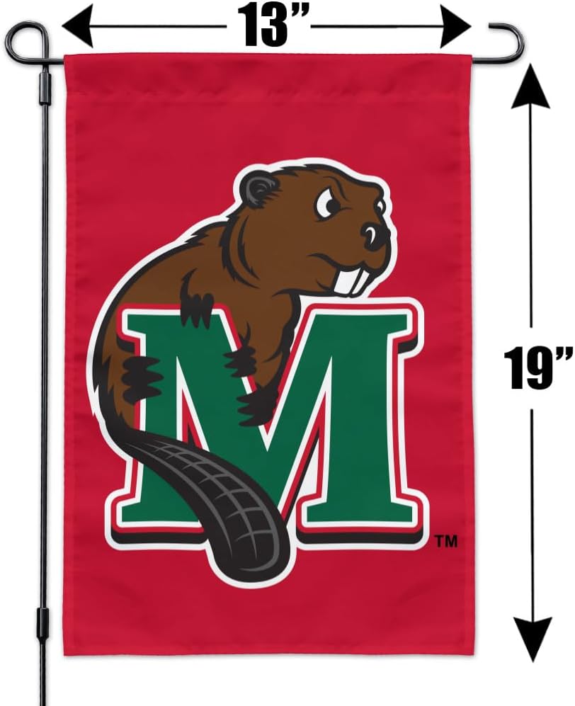 Minot State University Primary Logo Garden Yard Flag