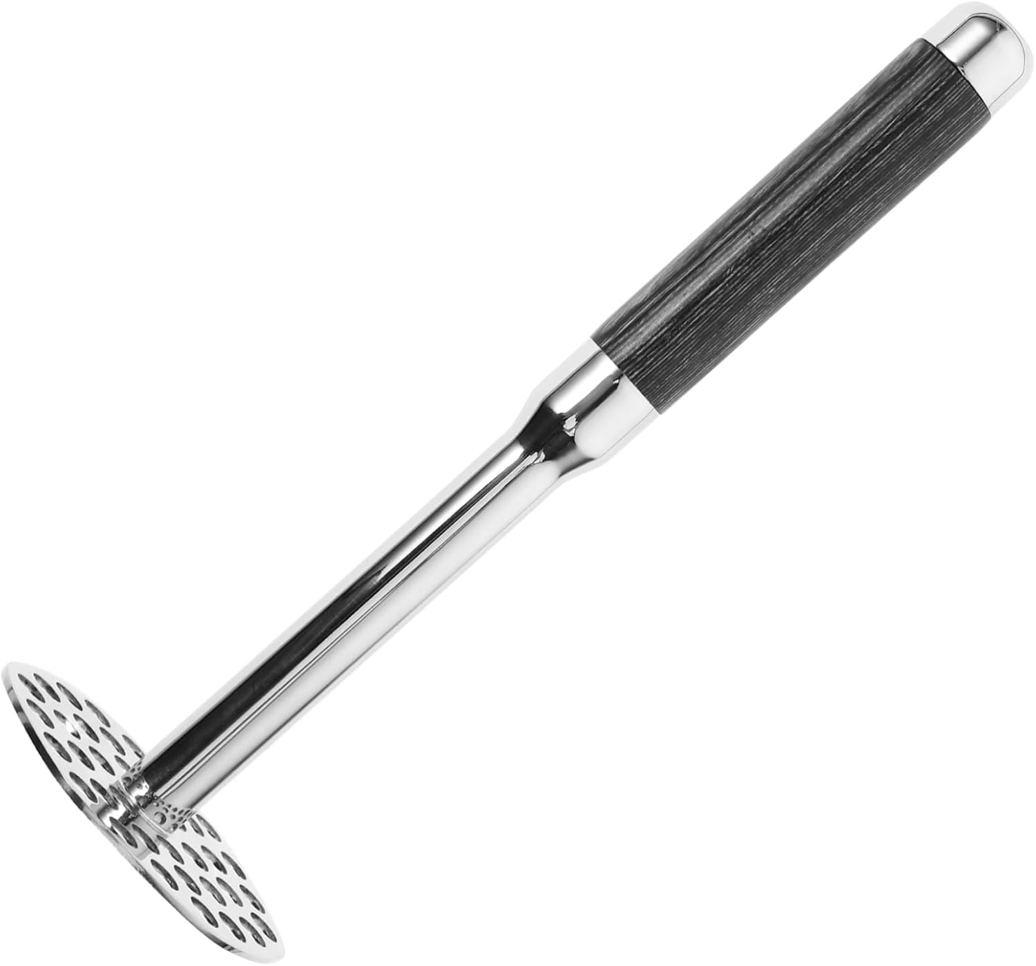 Cabilock Heavy-duty Stainless Steel Potato Masher Ergonomic Handle Versatile Tool for Mashing Potatoes Vegetables and Fruits Essential Kitchen Accessory for Home and