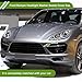 HOPESPANNER Front Left Bumper Headlight Washer Nozzle Cover Cap No.95862830100 Bumper Trim Nozzle Cover for Porsche Cayenne 2011-2014 Silver Tone Plastic 1 Pcs