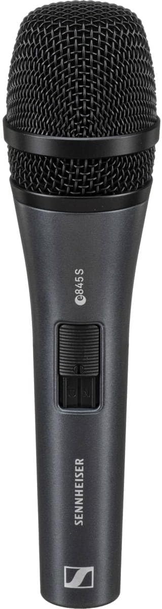 ゼンハイザー ダイナミックマイクロホン スーパーカーディオイド/スイッチ付 e 845-S【国内正規品】