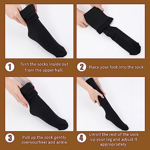 Valcatch 3 Pair Plus Size Compression Socks with Zipper Wide Calf Compression Stocking for Overweight Women Men 15 to 30 mmHg3