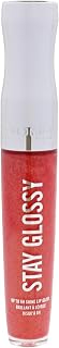 Rimmel Stay Glossy Lip Gloss - Non-Sticky and Lightweight Formula for Lip Color and Shine - 640 All Day Seduction, .18oz