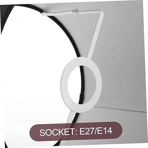 Miniatura 9 de Cubierta de lámpara de escritorio ligera Pantalla de estilo rústico Fácil instalar E27e14 pantallas de repuesto