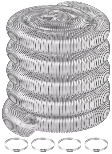 6x50 Dust Collection Hose Flexible Dust Collector Hose Puncture-Resistant