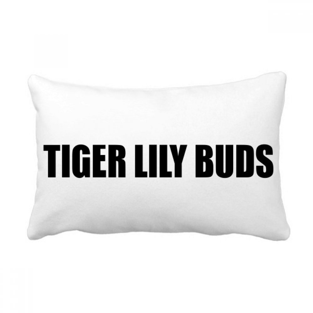 Coussin lombaire de canapé Tiger Lily contre la fatigue du dos