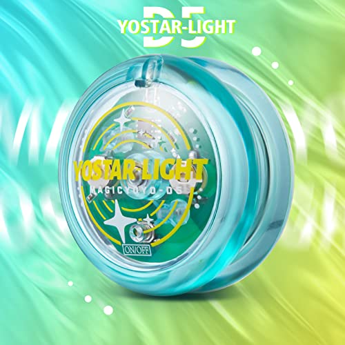 Light Up Yoyo D5 with LED Lights, Professional Looping Yoyo