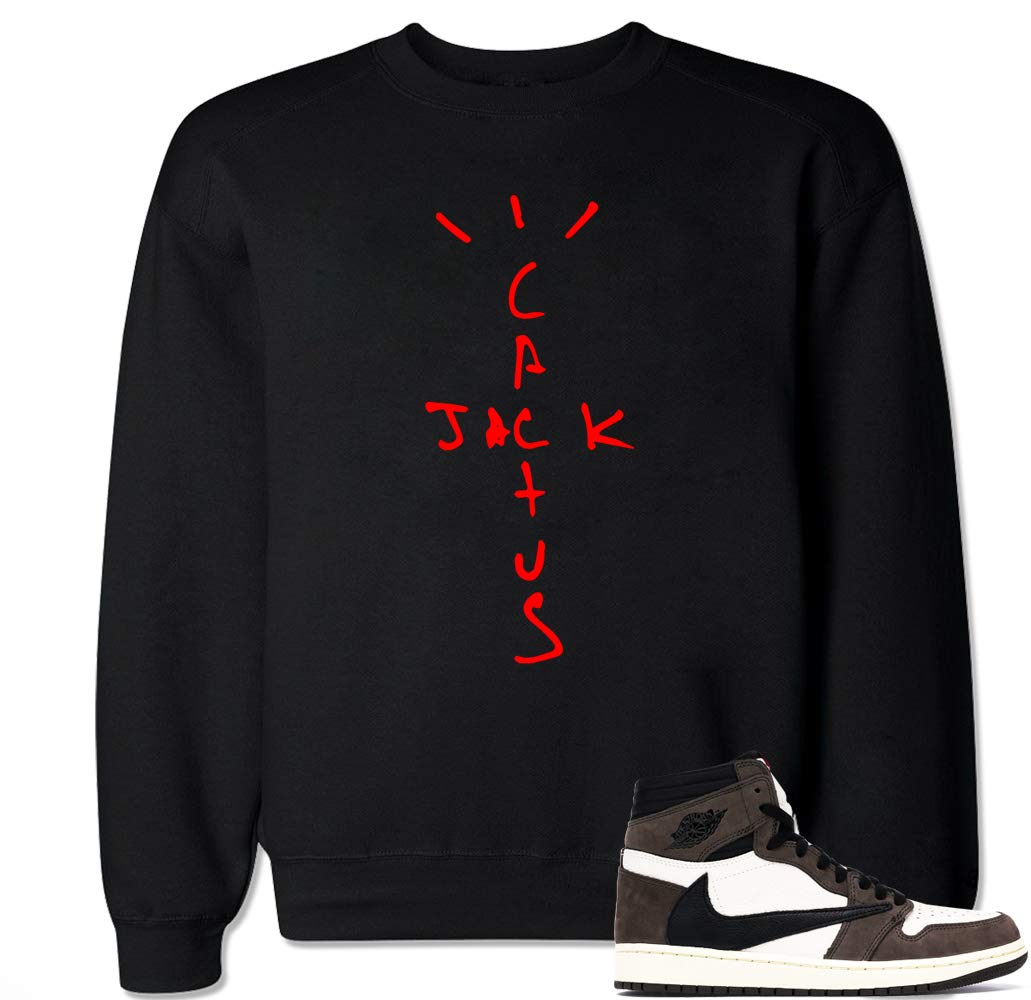 FTD ApparelMen's Cactus J Retro 1 Crewneck Sweater