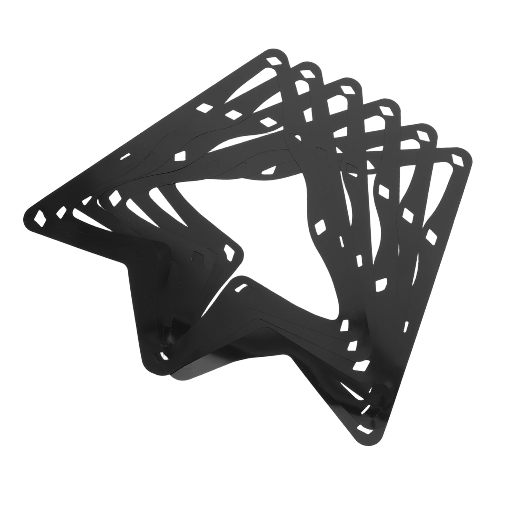 Toddmomy Billiards Cue Accessories Pool Ball Rack Sheet Snooker Table Holder Ball Decal Billiards Markers for Accurate Placement 9