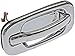 Dorman 91128 Front Passenger Side Exterior Door Handle Compatible with Select Chevrolet/GMC Models, Chrome