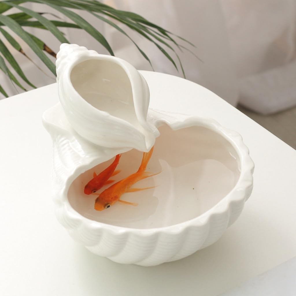 FMURY Table Circulation Feng Shui Round Fortune Creative Fountain Office Living Room Wet Home