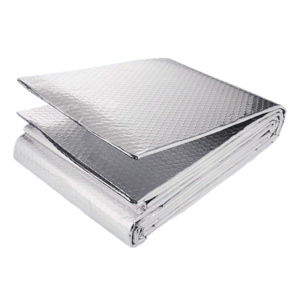 Película aislante térmica para mantener la casa fresca en verano y cálida en invierno con aluminio