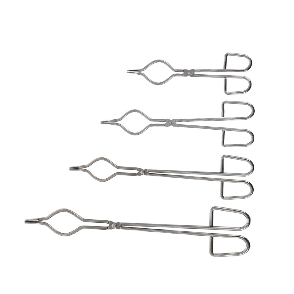 Pinze Per Crogiolo Da Laboratorio - In Acciaio Per Becher E Strumenti Chimici, Lunghezza 300mm - Foto 10