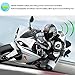 Docooler Auriculares Motocicleta Cascos Bluetooth 4.0 Cascos Inalambricos, Altavoces Duales Estéreo Manos...