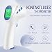 Fieberthermometer Kontaktlos, Stirnthermometer mit sofortigen genauen Messwerten, Fieberalarm...