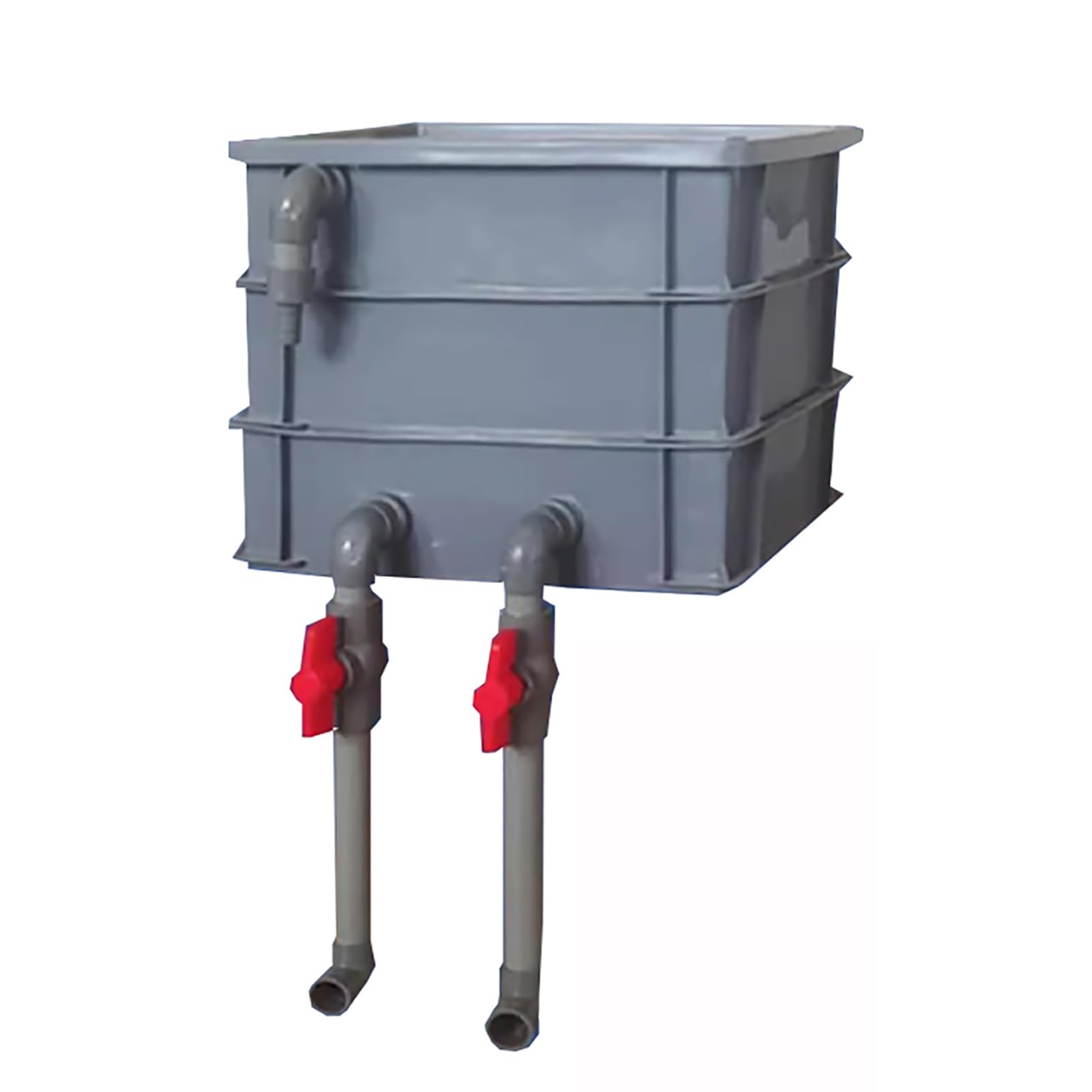 Caja De Filtro para Acuario, Filtro De Gran Capacidad para Peceras Y Estanques Pequeños (Color: Gris, Verde, Tamaño: 30 X 20 X 24