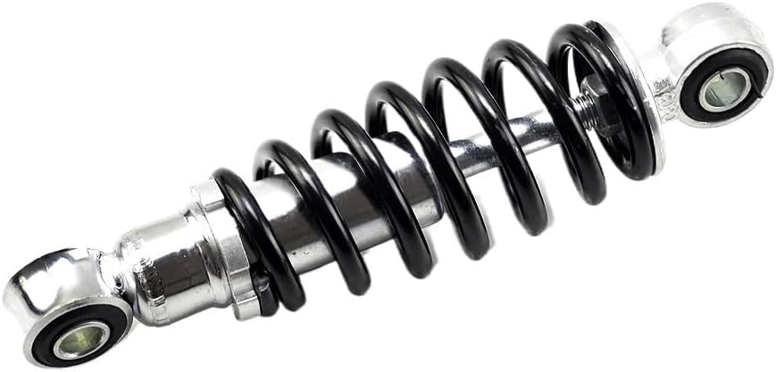 Motorcycle Shock Absorber Spring Motorcycle ATV Scooter Electric Bike 165mm Shock Absorber Rear Suspension for Bicycle E-Bike Electric Bike