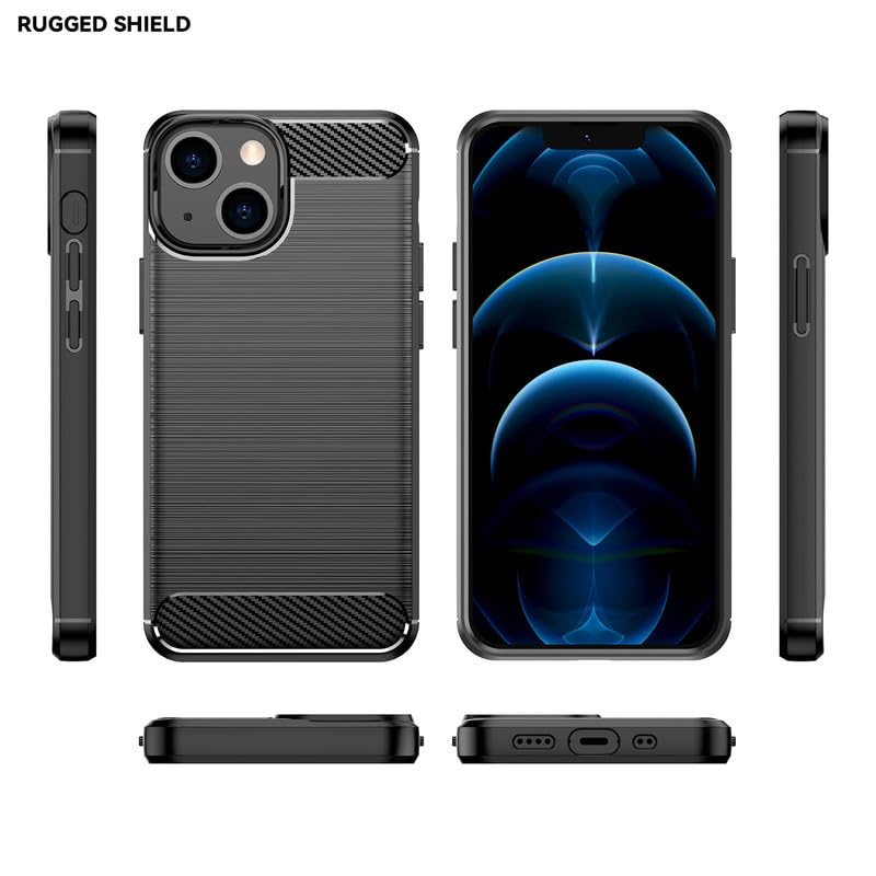 Image of Basic Case for iPhone 13 (Carbon Fibre Black)