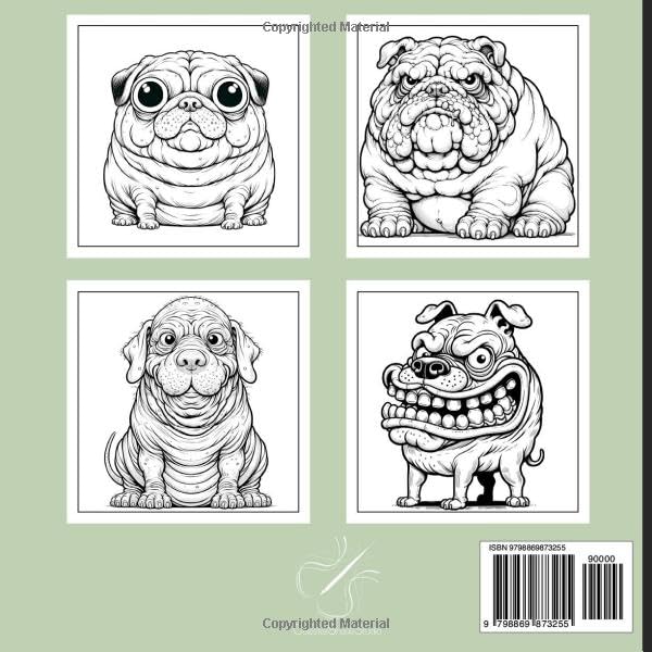 Hideous and Ugly Dogs Coloring Book: Hilarious Hounds - Perfect Funny Gag Gift - Ugly Animal Series image 3