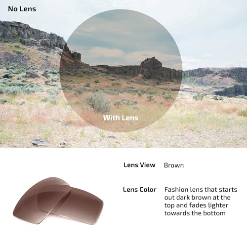 Image of Fuse Lenses Replacement Lenses For Oakley Flak 2.0 XL 009188 - Polarized | Polarized Lenses | UV400 Protection | Impact-resistant polycarbonate | Scratch-resistant coating