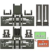 Upgraded W10546503 WPW10546503 Dishwasher Upper Rack Adjuster Replacement For Kitchenaid Dishwash...