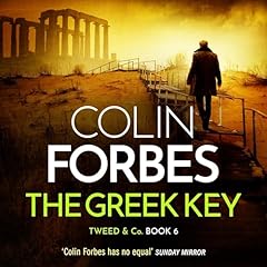 The Greek Key Audiolibro Por Colin Forbes arte de portada