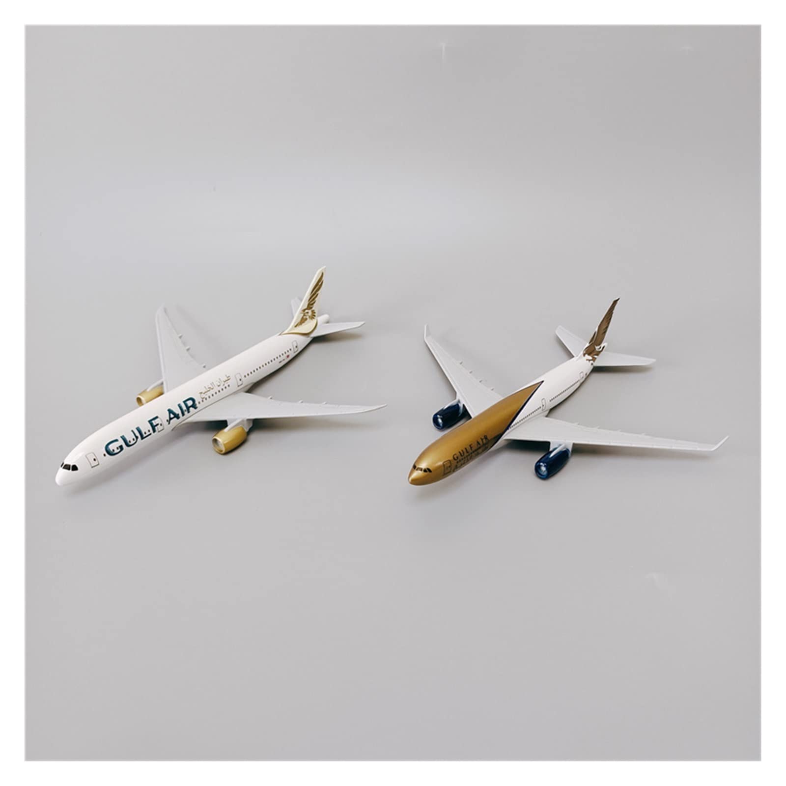 Modèle Réduit Diecast Avion De Ligne Airbus A330 Oman Air - 16 Cm - Avec Présentoir Et Étui - Neuf