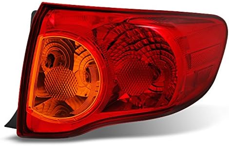 AKKON - For Toyota Corolla Rear Outer Piece Tail Light Tail Lamp Brake Lamp Passenger Right Side Replacement