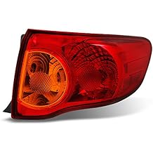 AKKON - For Toyota Corolla Rear Outer Piece Tail Light Tail Lamp Brake Lamp Passenger Right Side Replacement