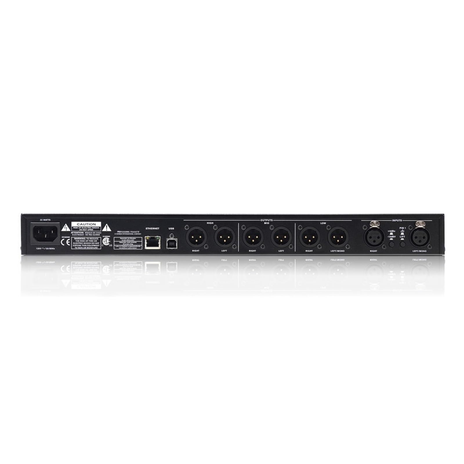 Processore Audio Digitale GAX-PA2PLUS Processore Di Effetti Crossover Avanzato Da Palco Professionale 2 Ingressi 6 Uscite