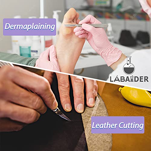 Scalpel Blades #11 Dispoable Steriled Surgical Knife For Biology Anatomy, Dermaplaining, Podiatry, Practicing Cutting, Medical Student, Sculpting, Repairing, Crafts #TOP4