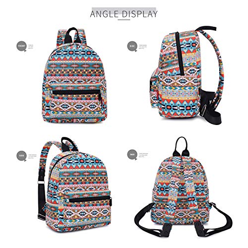 Bravo Small Backpack Casual Daypack 12" (Signs)4