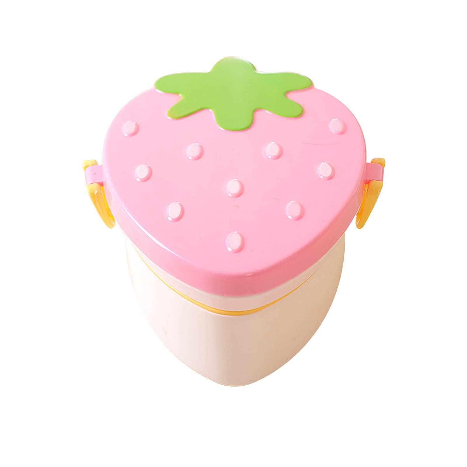 MALSSE Lunch Box Containers for Kids Adults Strawberry Box Lunches Boxes Leak Proof Microwavable Dinner Utensil Food Containers for Lunch Boxes Baby Food Keep Hot