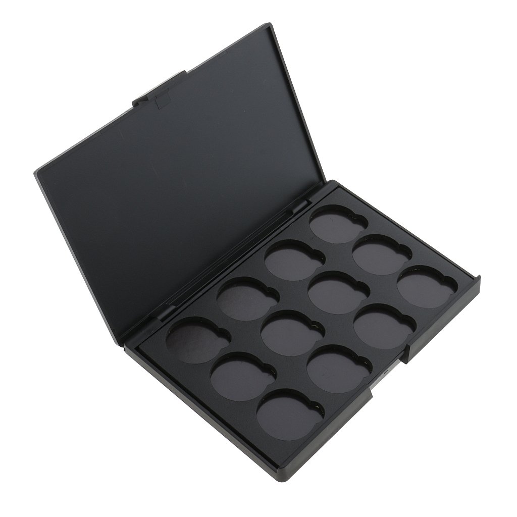 Merishopp Empty Magnetic Palette for Makeup & Eye Shadow Eyebrow Powder Lip Gloss Concealer Storage Case Black Health & Beauty | Makeup | Makeup Tools essories | Other Makeup Tools-image-40