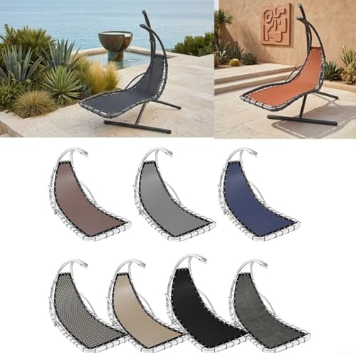 Tela para colgar silla columpio y asientos de repuesto de patio 64x197 cm 4