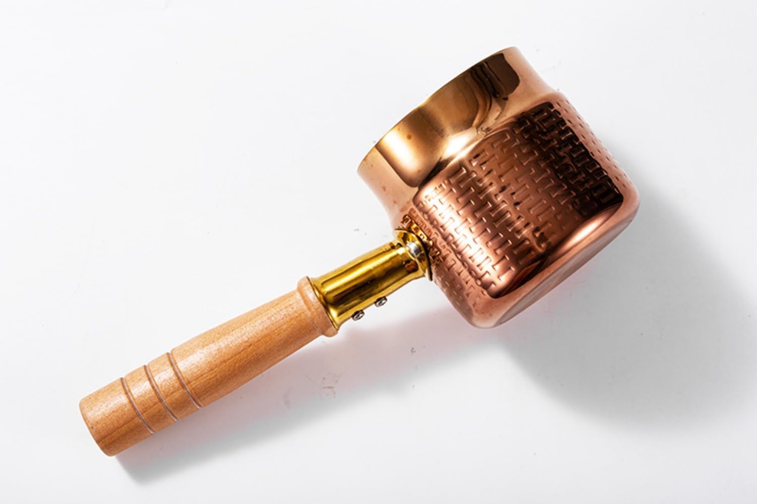 目盛付ミルクパン 400ml | IH対応 | アンティークゴールド仕上げ Amazon | IMEEA ミルクパン 片手鍋 18-10ステンレス ソースパン