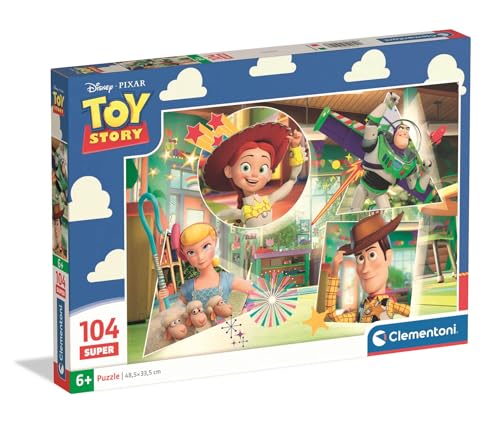 Puzzle 104 pièces Super : Toy Story Clementoni Puzzles - vue 2