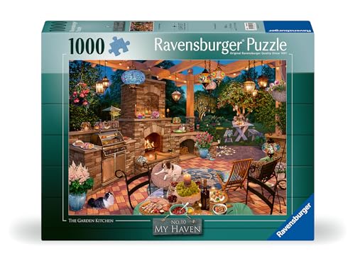 Puzzle 1000 pièces : Cuisine d'extérieur Ravensburger France - vue 2