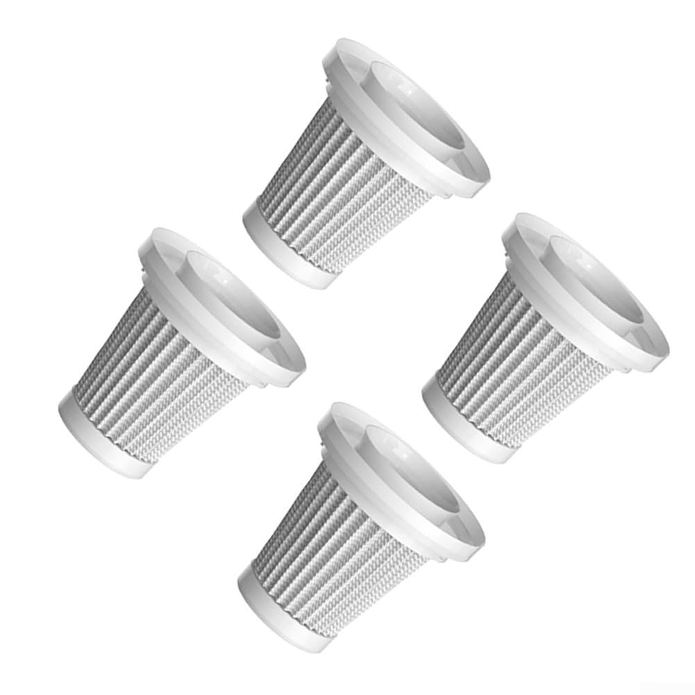 Lot de 4 filtres lavables pour aspirateur à main, réutilisables, compatibles avec VAC01, VAC02, HL107, HL132, HL127Pro, ST6653, entretien facile, utilisation à domicile