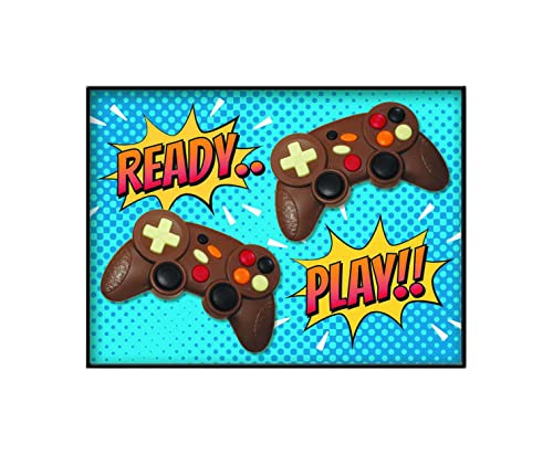 Weibler Confiserie Geschenkpackung Doppel Game Controller Schokolade Cover
