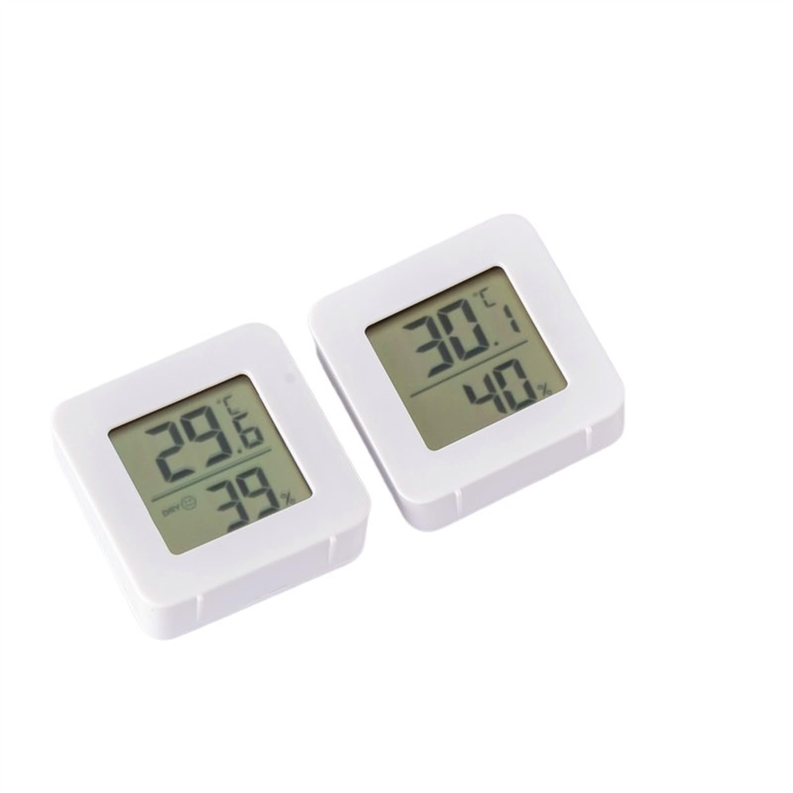 Mini termómetro digital LCD for habitación, sensor de temperatura, medidor de humedad e higrómetro for interiores.(3pcs)