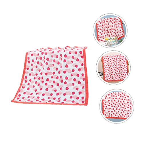 Cabilock 2 Stks Baby Print Gooi Quilt Baby Inbakeren Wrap Katoen Inbakeren Deken Kinderen Haar Handdoek Katoenen Baby Handdoeken Badcape Baby Badcape Absorberende Badhanddoek Baby - Afbeelding 5