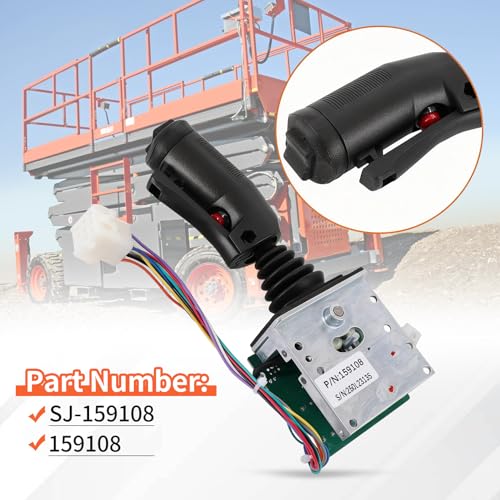 Levier de commande joystick 159108 compatible avec nacelle ciseaux Skyjack SJ3226 - 2