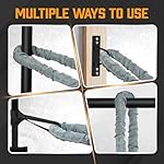 Yes4All Battle Ropes, Workout Rope with Cover, Steel Anchor & Strap Included, Heavy Ropes for Exercise Training - 1.5/2 Inch Diameter, 30, 40, 50 Ft Length - Image 3