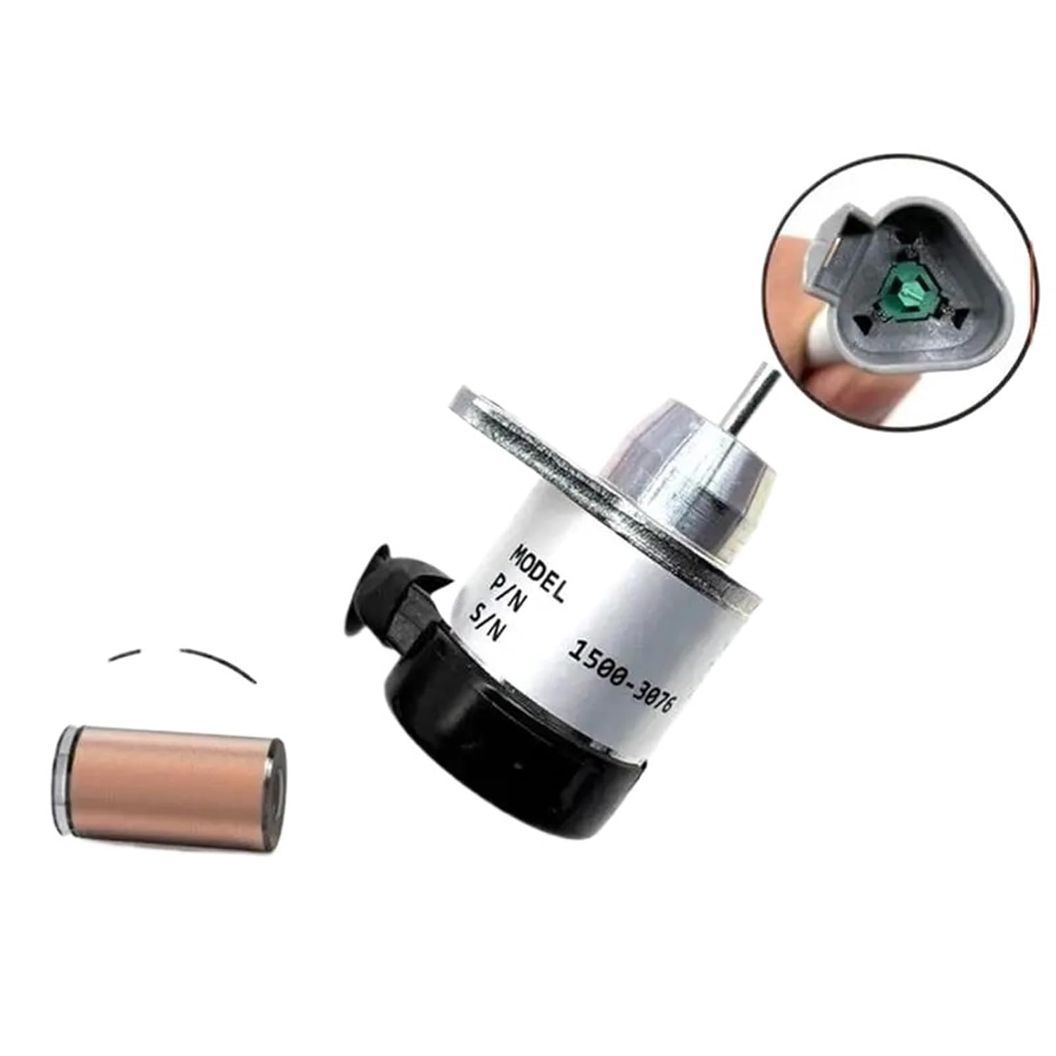 12V 1500-3076,41-9100,42-100 Refrigerated Truck Diesel Engine Fuel Shut Off Solenoid for Engine Stop Solenoid