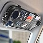 EcoNour Car Visor Organizer | Tactical Visor Organizer to Hold Cards, Pen, Sunglasses, & Documents | Visor Organizer for Trucks with Multi-Pocket Zipper | Ideal Car Accessories for Safe Driving