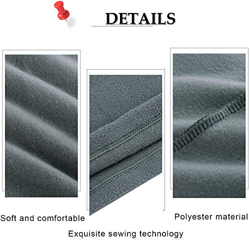 Axbxcx Neck Warmer Gaiter Balaclava - Windproof Ski Mask - Cold Weather Face Motorcycle Mask Thermal Scarf Winter For Running Snowboarding Fishing Hunting Off-Roading Black + Gray #TOP3