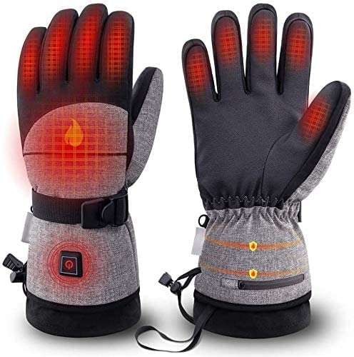 Gants chauffants électriques pour soulager les mains froides et gelées en hiver