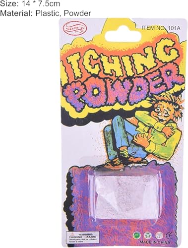2 PCS Halloween Props Itching Powder Packages Prank,Joke Creative Trick Funny Halloween Supplies Kit Party Props Prank Tools for Halloween Christmas,Novelty and Gag Toys(Ength 14cm, Width 7.5cm) - Image 3