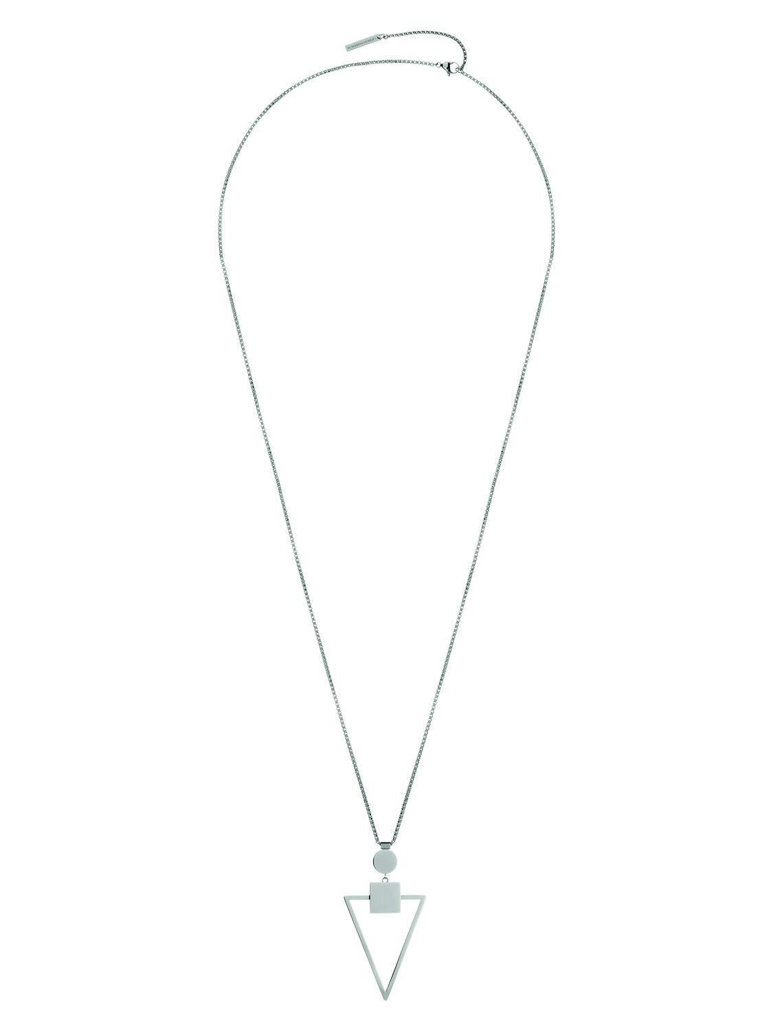 LIEBESKIND BERLIN Damen-Ketten mit Anhänger & Anhänger Edelstahl LJ-0283-N-80, silber
