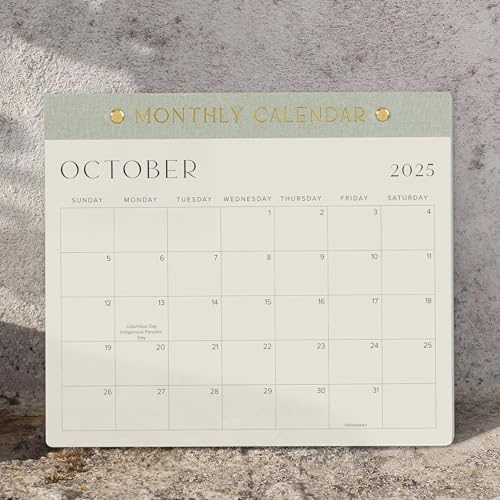 Beautiful 2025-2026 Magnetic Fridge Calendar - Runs From July 2025 Until December 2026 - The Perfect Monthly Refrigerator Calendar for Easy Organizing